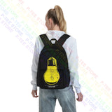 U2 Live In Paris Large Capacity Backpack Vintage