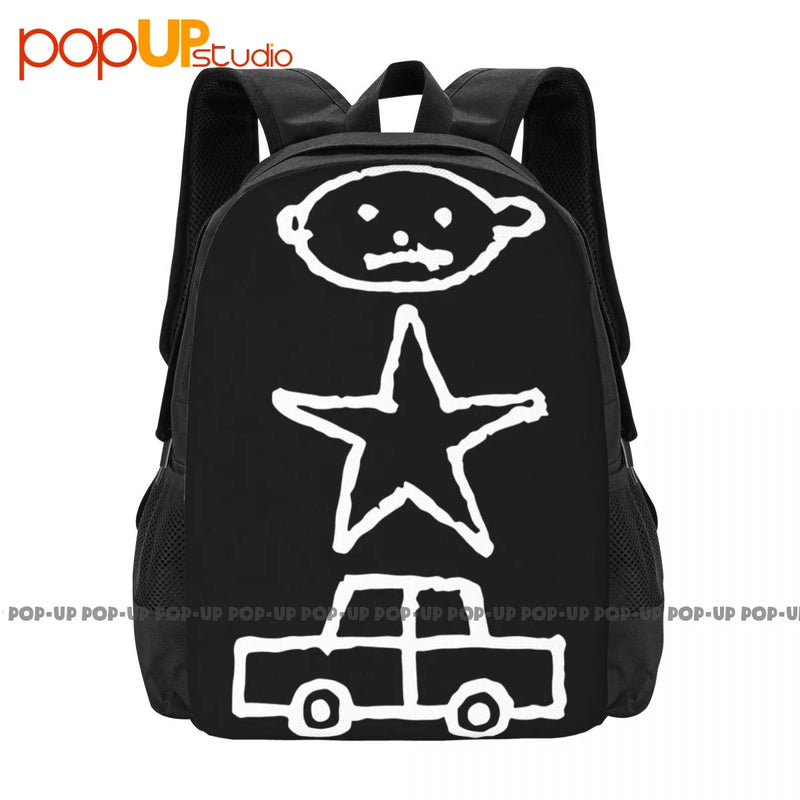 U2 Zoo Tv Tour 1991 Backpack Large Capacity Softback Storage Bag