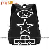 U2 Zoo Tv Tour 1991 Backpack Large Capacity Softback Storage Bag