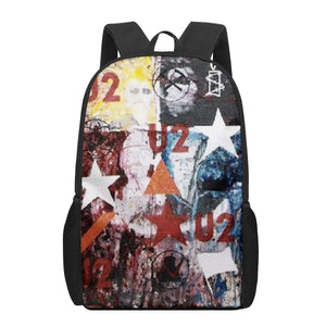 U2 3D Print School Bags for Boys Girls Primary Students Backpacks