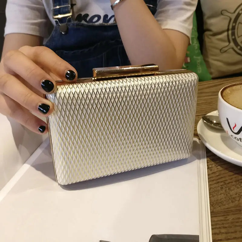 Elegant Mini Clutch Bag with Chain for Party Banquet