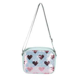 Sequins Crossbody Bag for Women Casual Shoulder Bag