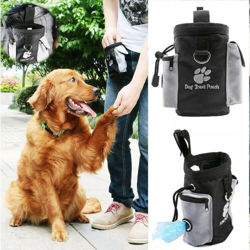 Pet Dog Training Treat Puppy Snack Bag Storage Holder Dispenser