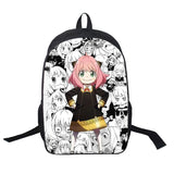 USB Backpack Spy X Family Yor Anya Anime School Bags Bookbag