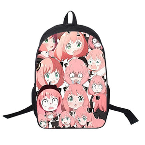 USB Backpack Spy X Family Yor Anya Anime School Bags Bookbag