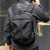 Men's USB Backpack Waterproof Travel Bag Sports Bag