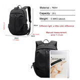 Men's USB Backpack Waterproof Travel Bag Sports Bag