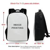 Movie Julie and the Phantoms USB Charge Backpack for Students Travel Rucksack