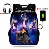 Movie Julie and the Phantoms USB Charge Backpack for Students Travel Rucksack