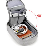 Waterproof USB Charge One Shoulder Bag Men Messenger Bags Male Sling Chest Bag