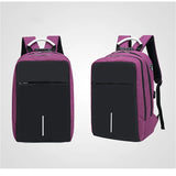 USB Charge Travel Backpack Large Capacity Anti-theft Bag