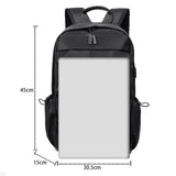 Stylish 15.6 Inch Laptop Backpack for Men - Waterproof Travel Bag