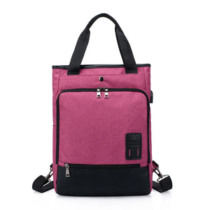 USB Charging Anti-Theft Laptop Backpack for Women Men School Bag