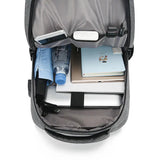 USB Charging Backpack 15.6 Inch Laptop Male Waterproof School Backpack
