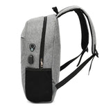 USB Charging Men's Bag Casual Multifunctional Backpacks Men School Bags 3 sets B