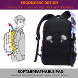 USB Charging School Backpack for Women Travel Backpacks School Bag Teenage Girls