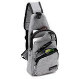 Waterproof USB Charging Shoulder Bag