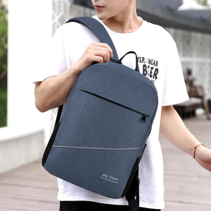 USB Charging Travel Backpack Men Large Capacity School Bags Business Preppy