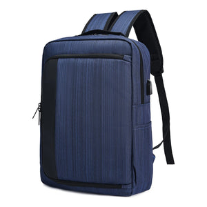 USB Charging Travel Backpack Large Capacity School Bags Business Preppy Style