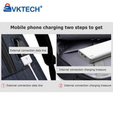 USB Charging Travel Backpack Large Capacity School Bags Business Preppy Style