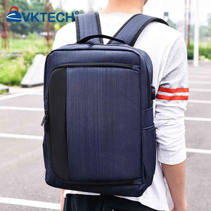 USB Charging Travel Backpack Large Capacity School Bags Business Preppy Style