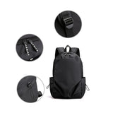 USB Children Student travel bag Oxford cloth School Bags Solid backpack for teen