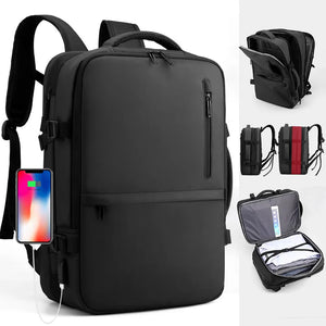 Waterproof USB Computer Backpack for Men