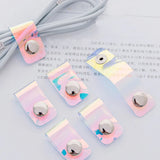 USB Earphone Cable Protector Organizers Holder Women Men PVC Travel