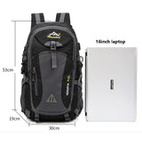 USB Rechargeable Backpack for Men Women Sports Bag