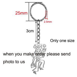 UZone Children's Drawing Necklace Kid's Art Personalized Necklace