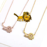 UZone Children's Drawing Necklace Kid's Art Personalized Necklace