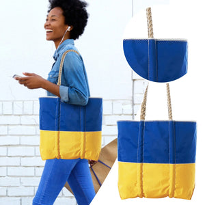 Ukraine Flag Storage Bag Ukrainian Flag Shopping Tote Bag