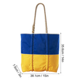 Ukraine Flag Storage Bag Ukrainian Flag Shopping Tote Bag