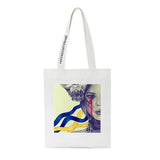 Ukraine Print Canvas Bag Women's Shoulder Bag Large Capacity Shopping Shopper