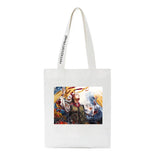 Ukraine Print Canvas Bag Women's Shoulder Bag Large Capacity Shopping Shopper