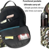 Ukrainian Embroidery Style Rose Adult Backpack Unisex Backpack