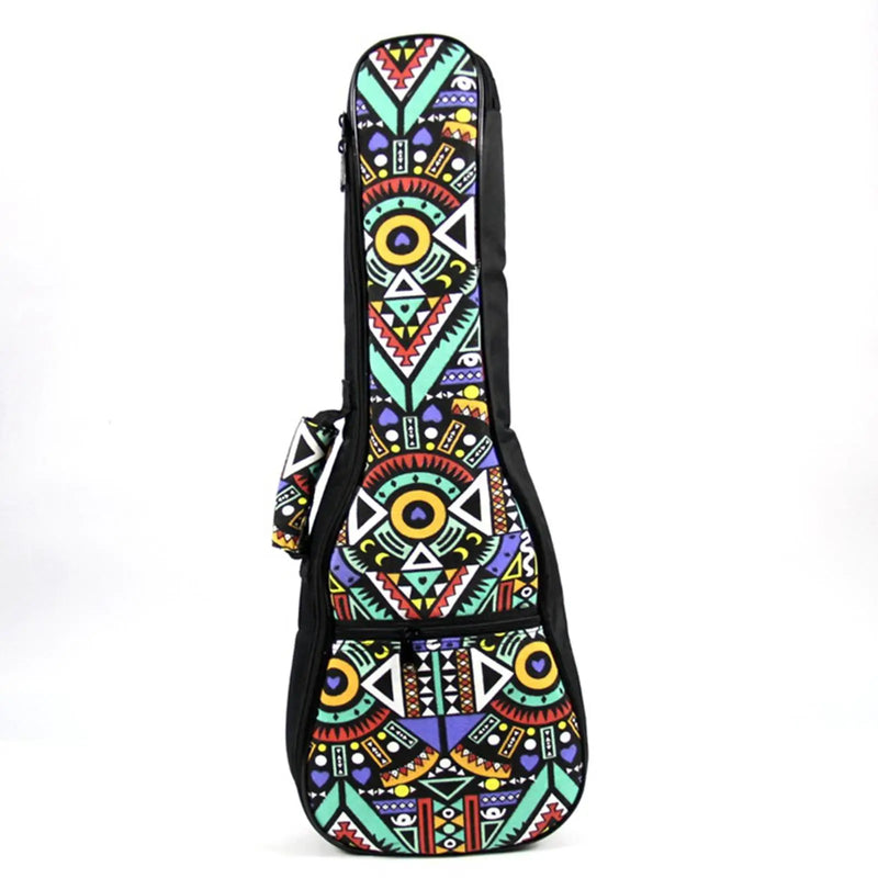 Padded Ukulele Case Bag with Handle and Straps