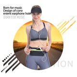 Ultra Slim Reflective Waist Bum Bag Running Hiking Fanny Pack