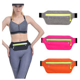 Ultra Slim Reflective Waist Bum Bag Running Hiking Fanny Pack