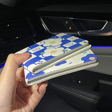 Ultra-Thin PU Leather Passport Cover Car Driving Documents Holder