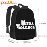 Ultra Violence Backpack Large Capacity Foldable Gym Bag