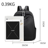 Water-Repellent Nylon Women's Backpack - Casual Large-capacity Schoolbags