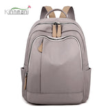 Water-Repellent Nylon Women's Backpack - Casual Large-capacity Schoolbags