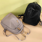Water-Repellent Nylon Women's Backpack - Casual Large-capacity Schoolbags