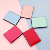 Ultra-thin 2Slots Driver Holder Pu Leather Car Document Wallet