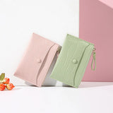 Ultra-thin Wallets for Women Wallet Purses Solid Small Wallet PU