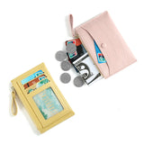 Ultra-thin Wallets for Women Wallet Purses Solid Small Wallet PU