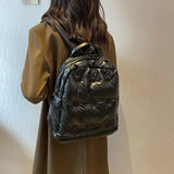 Waterproof Women Backpack Ultralight Down Girl Travel Bag