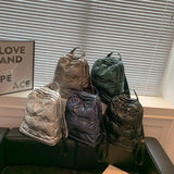 Waterproof Women Backpack Ultralight Down Girl Travel Bag