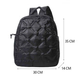 Ultralight Winter Warm Down Women's Backpack School Bags